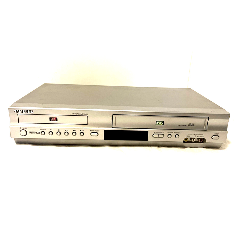 Samsung DVD-V4600A VCR VHS DVD Player Combo 4-Head Hi-Fi VHS WORKS-DVD DOES NOT